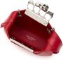 Alexander McQueen The Jewelled Hobo leren mini tas Rood - Thumbnail 4