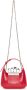 Alexander McQueen The Jewelled Hobo leren mini tas Rood - Thumbnail 5