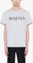 Alexander McQueen Katoenen T-shirt met geborduurd logo Grijs - Thumbnail 5