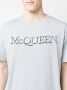 Alexander McQueen T-shirt met logoprint Grijs - Thumbnail 5