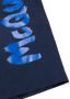 Alexander McQueen Zwembroek met logoprint Blauw - Thumbnail 3