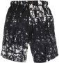 Alexander McQueen Zwembroek met logoprint Zwart - Thumbnail 2