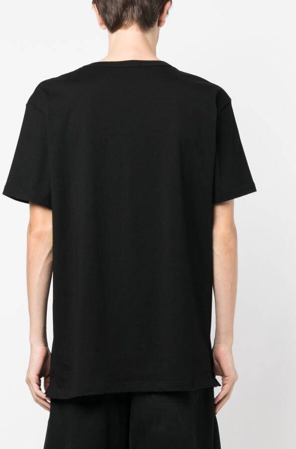 Alexander McQueen T-shirt met logoprint Zwart