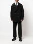Alexander McQueen Mantel met dubbele rij knopen Zwart - Thumbnail 2