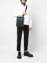 Alexander McQueen Messengertas met logoprint Zwart - Thumbnail 2