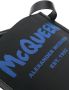 Alexander McQueen Messengertas met logoprint Zwart - Thumbnail 4