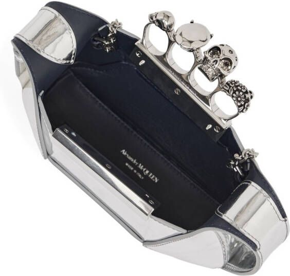 Alexander McQueen Hobo kleine tas Zilver