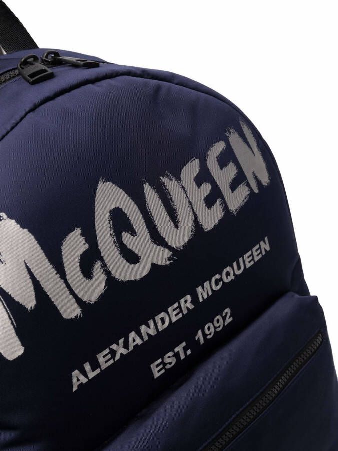 Alexander McQueen Metropolitan rugzak Blauw