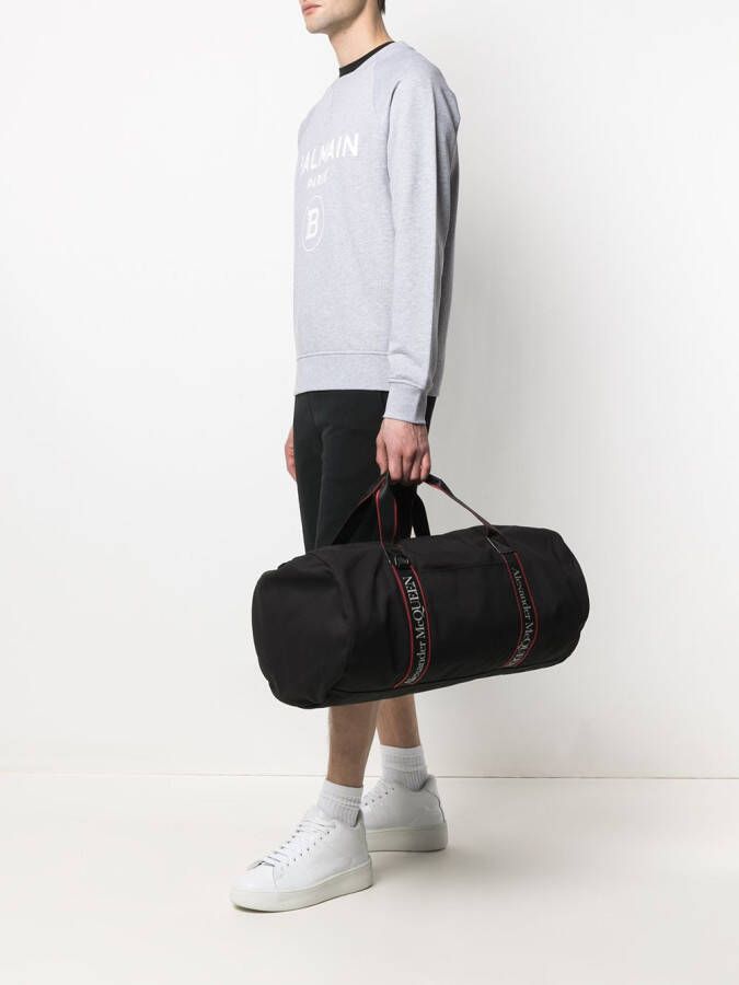 Alexander McQueen Metropolitan Selvedge duffeltas Zwart
