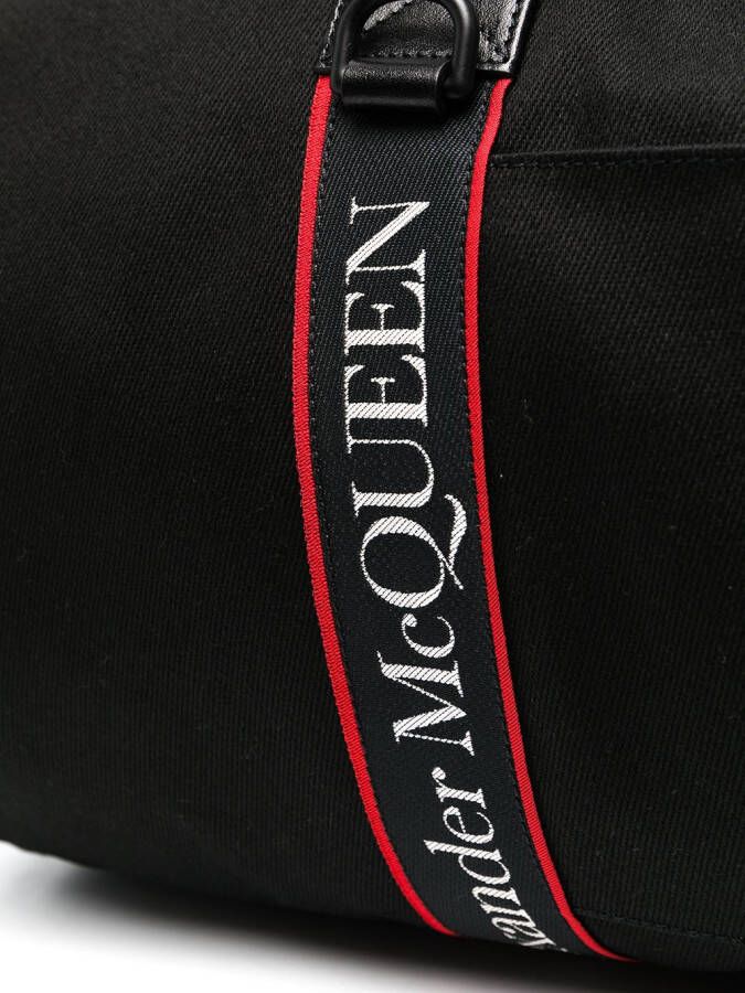 Alexander McQueen Metropolitan Selvedge duffeltas Zwart