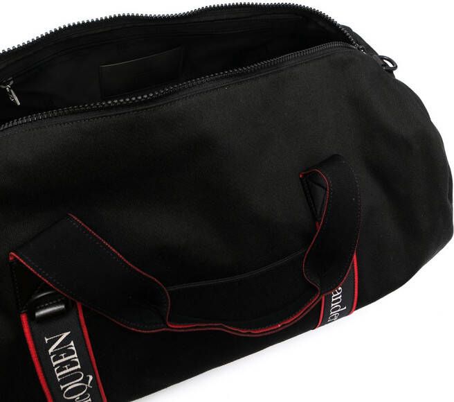 Alexander McQueen Metropolitan Selvedge duffeltas Zwart