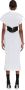 Alexander McQueen Midi-jurk met kraag Wit - Thumbnail 4