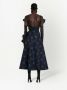 Alexander McQueen Midi-jurk met print Zwart - Thumbnail 4