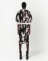 Alexander McQueen Midi-rok met abstract patroon Zwart - Thumbnail 4