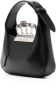 Alexander McQueen The Jewelled Hobo leren mini tas Zwart - Thumbnail 3