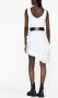 Alexander McQueen Mini-jurk met diepe ronde hals Wit - Thumbnail 4