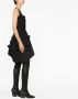 Alexander McQueen Mini-jurk met diepe ronde hals Zwart - Thumbnail 3