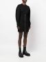 Alexander McQueen Mini-jurk met rits Zwart - Thumbnail 3