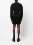 Alexander McQueen Mini-jurk met rits Zwart - Thumbnail 4