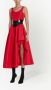 Alexander McQueen Mouwloze maxi-jurk Rood - Thumbnail 3