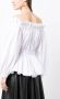 Alexander McQueen Off-shoulder blouse Wit - Thumbnail 4