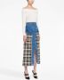 Alexander McQueen Off-shoulder trui Beige - Thumbnail 3