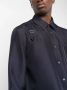 Alexander McQueen Overhemd met harnas-detail Blauw - Thumbnail 5