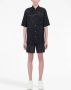 Alexander McQueen Overhemd met korte mouwen Zwart - Thumbnail 2