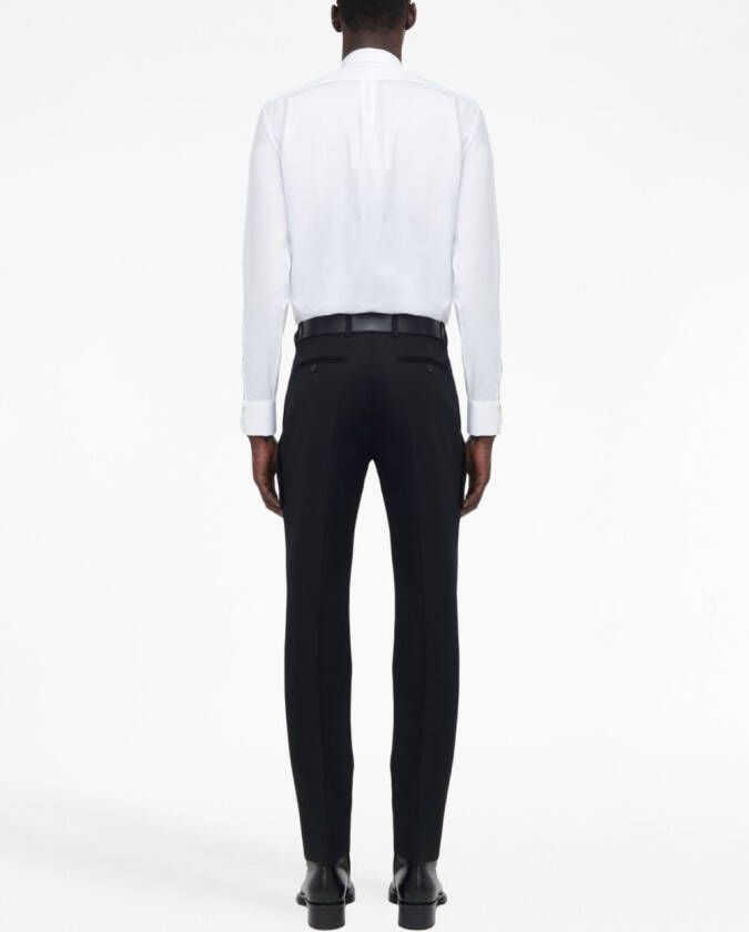 Alexander McQueen Pantalon met opgestikte zakken Zwart