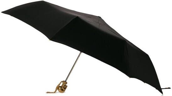 Alexander McQueen Paraplu met doodskop Zwart