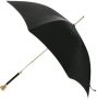 Alexander McQueen paraplu met doodskop Zwart - Thumbnail 3
