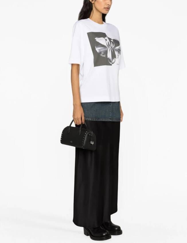 Alexander McQueen T-shirt met fotoprint Wit