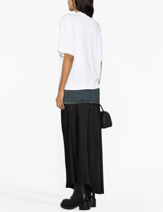 Alexander McQueen T-shirt met fotoprint Wit