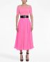 Alexander McQueen Midi-plooirok Roze - Thumbnail 2