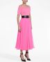 Alexander McQueen Midi-plooirok Roze - Thumbnail 3