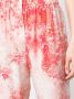 Alexander McQueen Pyjamabroek met tie-dye print Rood - Thumbnail 5