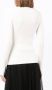 Alexander McQueen Ribgebreide top Wit - Thumbnail 4