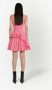 Alexander McQueen Mini-jurk met ruches Roze - Thumbnail 4