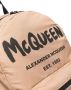 Alexander McQueen Rugzak met logoprint Beige - Thumbnail 4