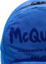Alexander McQueen Rugzak met logoprint Blauw - Thumbnail 4