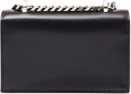 Alexander McQueen Schoudertas met sieraden Zwart