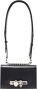 Alexander McQueen Schoudertas met sieraden Zwart - Thumbnail 5