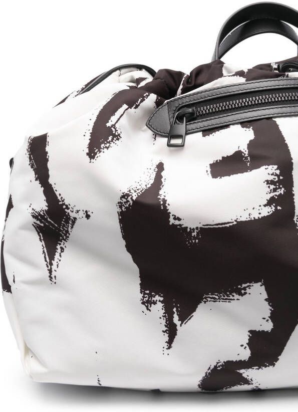 Alexander McQueen Shopper met logoprint Wit