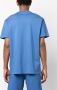 Alexander McQueen T-shirt met logopatch Blauw - Thumbnail 4