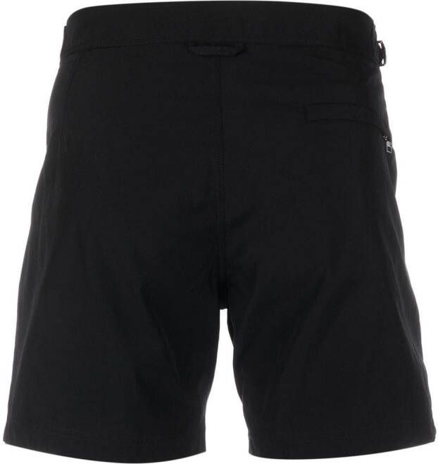 Alexander McQueen Zwembroek met gespdetail Zwart