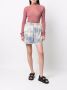 Alexander McQueen Shorts met tie-dye print Blauw - Thumbnail 2