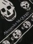 Alexander McQueen Sjaal met doodskop Zwart - Thumbnail 3