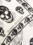 Alexander McQueen Sjaal met doodskopprint Wit - Thumbnail 3