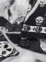 Alexander McQueen Sjaal met doodskopprint Wit - Thumbnail 3