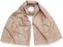 Alexander McQueen Sjaal met jacquard Beige - Thumbnail 3